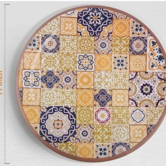 Moroccan Dinner Plates - Set of 6 - Picture 2 of 7